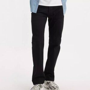 Levi's Premium Denim - Men's 501 Light Stretch 28x28 BLK, Straight Leg buttonfly